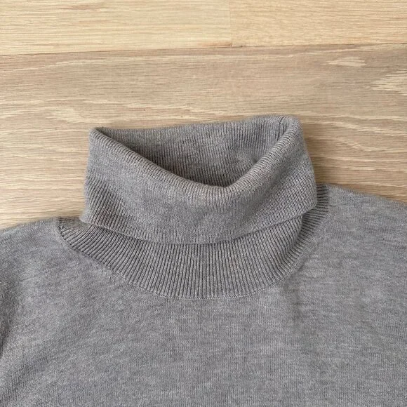 WILFRED FREE TURTLENECK SWEATER - MERINO WOOL & COTTON - SIZE MEDIUM - Picture 2 of 6